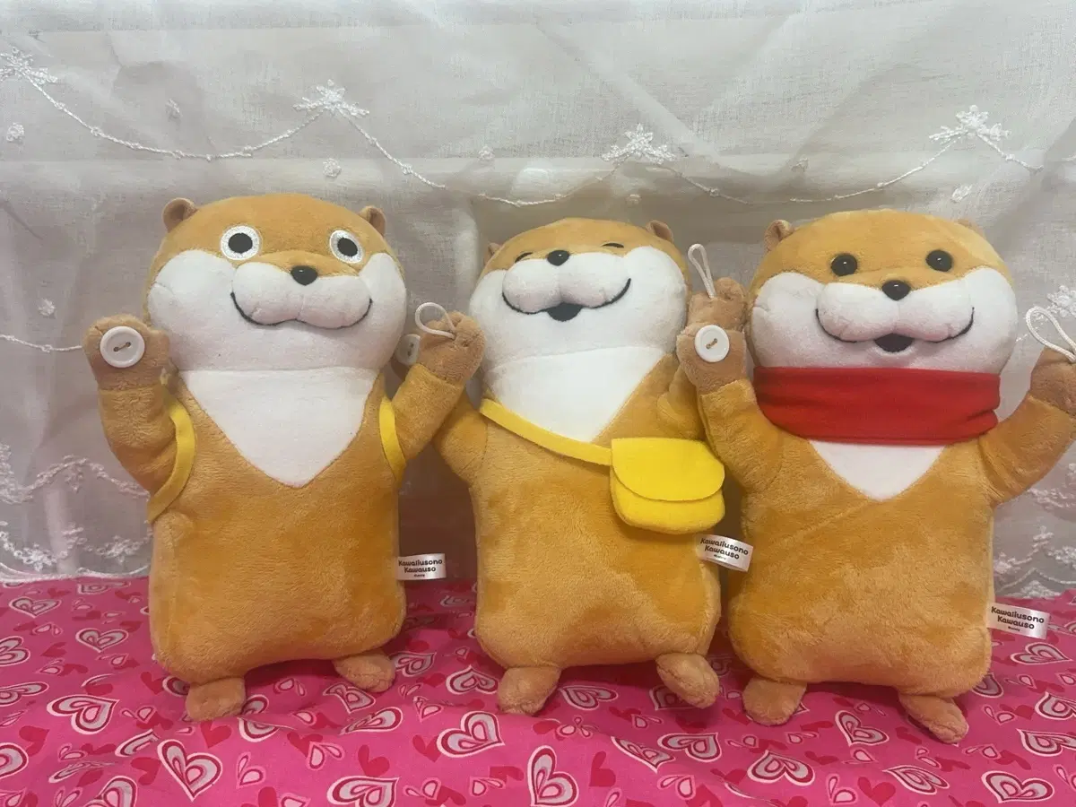 일본 우소노카와우소 삼형제 인형 일괄