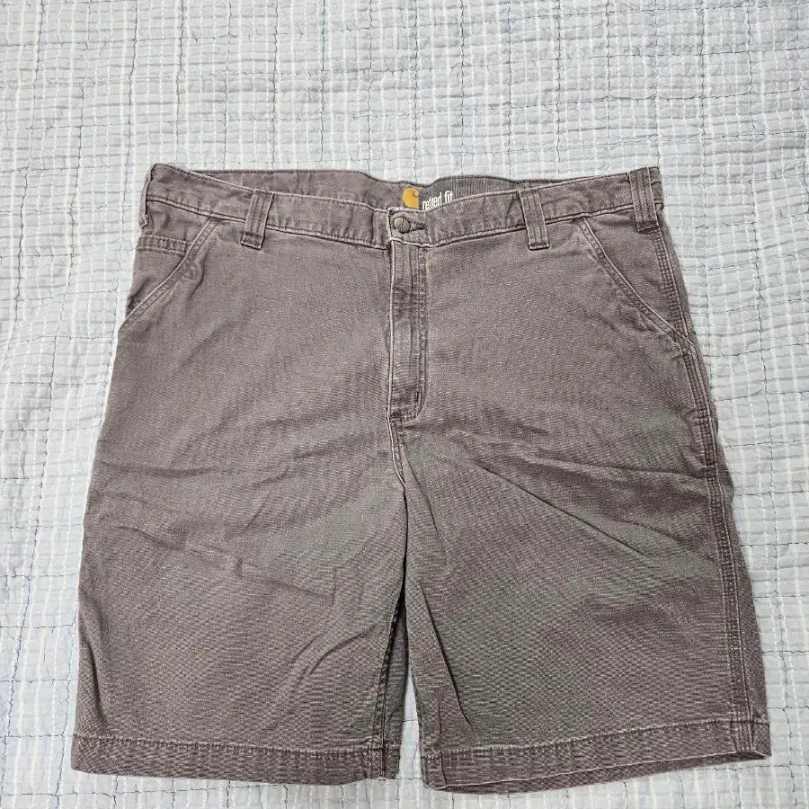 Carhartt 칼하트 릴렉스드핏 워크 쇼츠 그레이 (Made in Nicaragua) 42