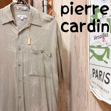 pierrecardin 피에르 가르뎅 하와이안 셔츠 M 구제 의류 (2322)