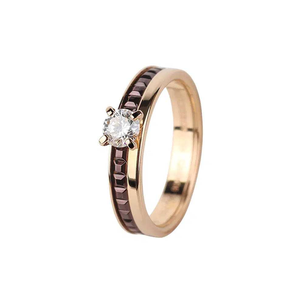 부쉐론 JQM26000 솔리테어 0.3CT 다이아 콰트로 클래식 반지 54호 (백화점보증서) 37551