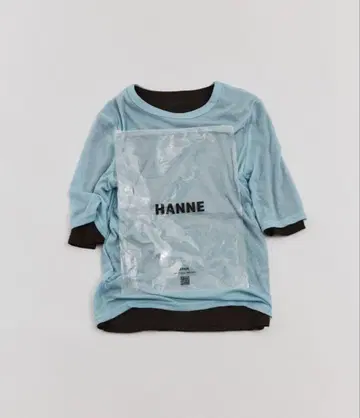 HANNE 2PACK SHEER HALF SLEEVE TEE