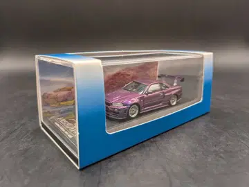 FUJI 1/64 닛산 GT-R 니스모 Z-튠 기프티드 퍼플