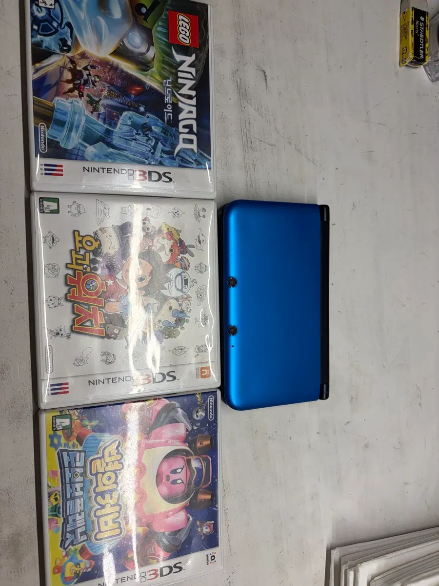 구큰다수 닌텐도 3DS XL+ 게임칩 세개