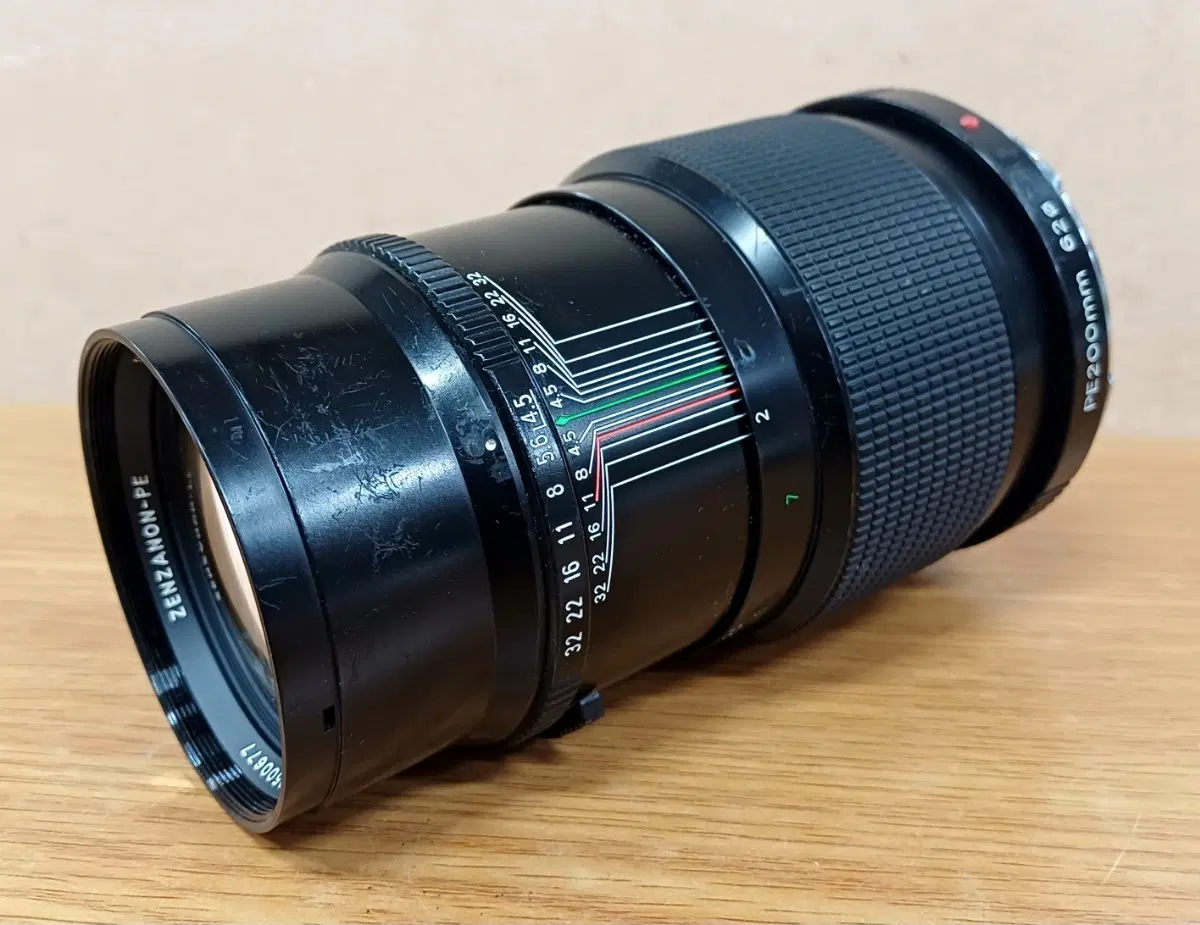 브로니카 Zenzanon-PE 200mm 1:4.5 렌즈