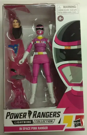 Hasbro LIGHTNING COLLECTION POWER RANGERS IN SPACE IN SPACE PINK RANGER