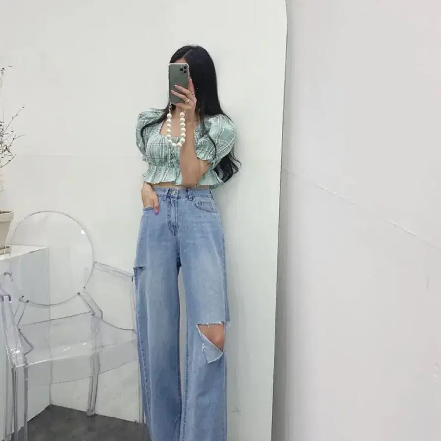 트임청바지