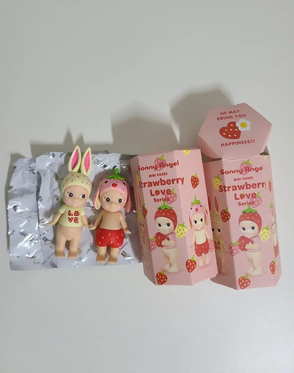 소니엔젤 스트로베리 러브 토끼세트