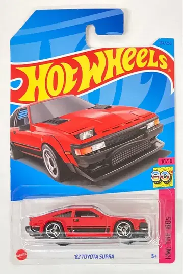 MATTEL HOTWHEELS HW: THE '80s 10/10 HNK22 '82 TOYOTA SUPRA/레드 167/250