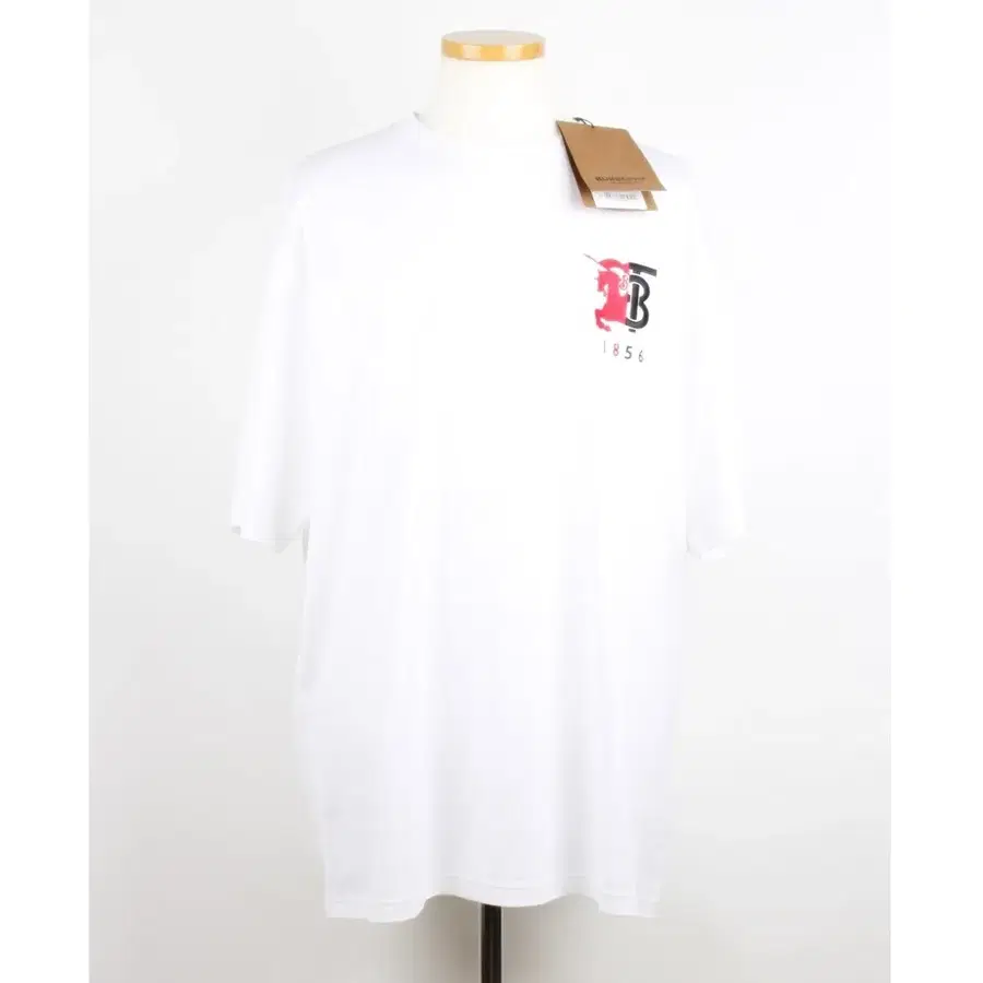 [S급/당일배송]버버리 TB 로고 반팔 티셔츠 XL(105)