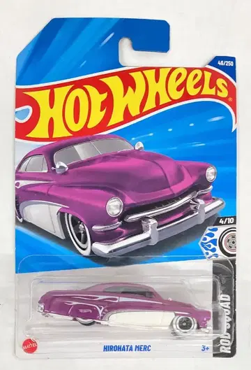 MATTLE HOTWHEELS ROD SQUAD 4/10 HYW97 HIROHATA MERC/퍼플 46/250