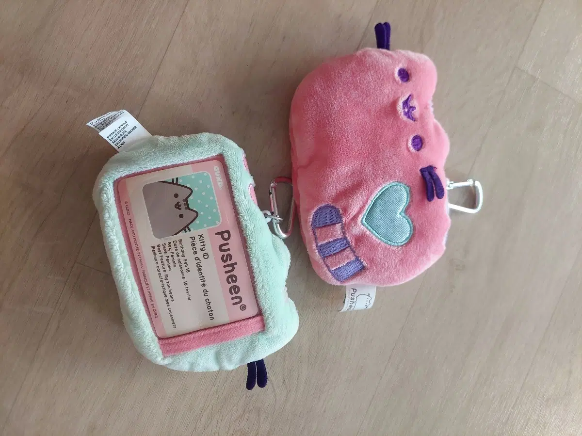 pusheen 푸신 카드 홀더 인형
