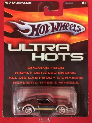 MATTEL HOT WHEELS ULTRA HOTS 67 머스탱 건메탈 J2838