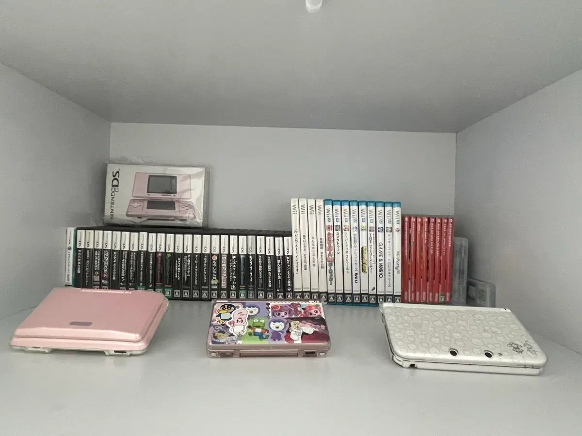 일판 닌텐도 기기+타이틀 일괄(Ds, Ds lite, 3ds, wii u)