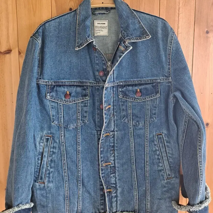 자딕앤볼테르 ZADIG&VOLTAIRE 컷오프 데님자켓 M사이즈