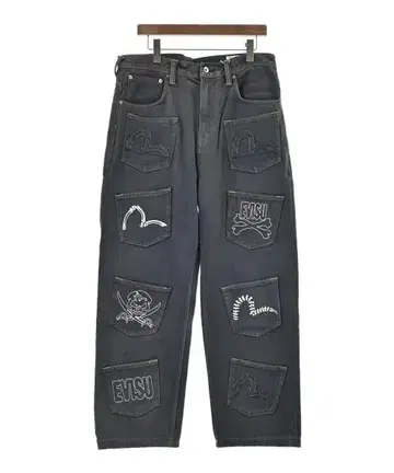 EVISU 데님 팬츠 남성용