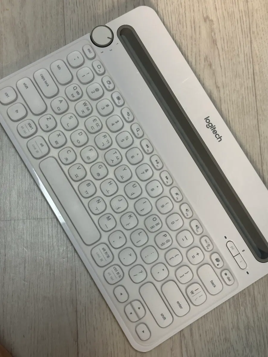 로지텍 키보드 K480 화이트