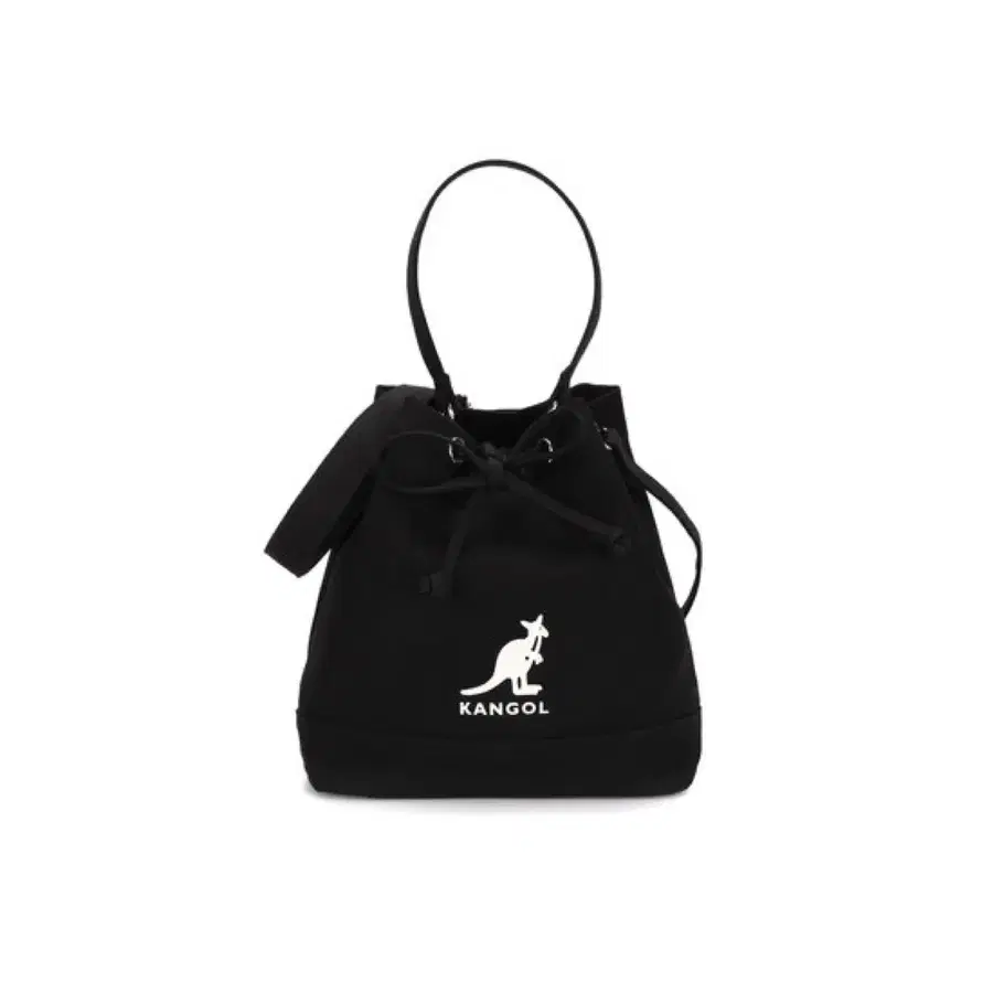 캉골 앰버 캔버스 버킷백 블랙