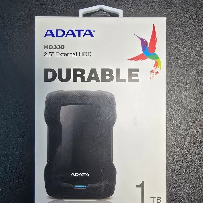 ADATA HD330 2.5인치 외장하드 1TB 새상품.Made in taiwan