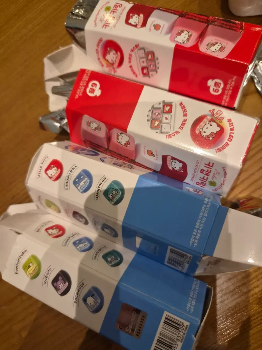 산리오릴렉스4구키캡