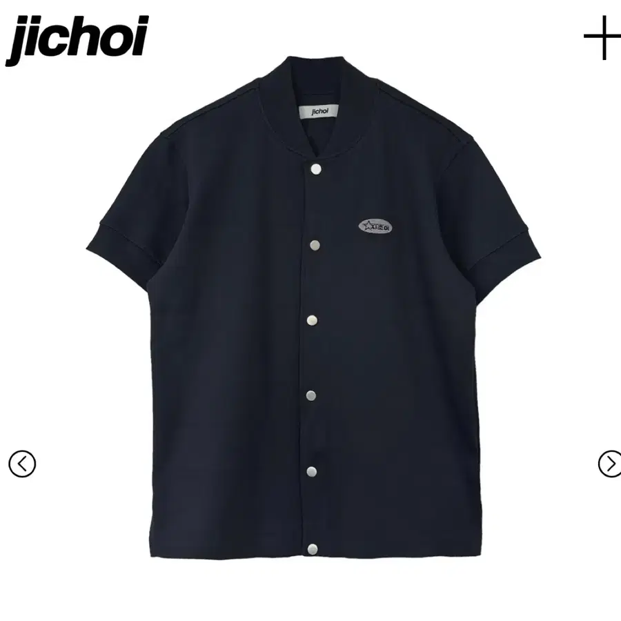 지초이 SS23 SHORT SLEEVE VARSITY (GRAPHITE)