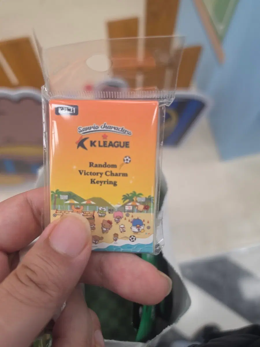 K리그 산리오 랜덤 부적 키링 광주