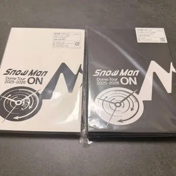 Snow Man Dome Tour 2025-2026 ON 초회반+일반반