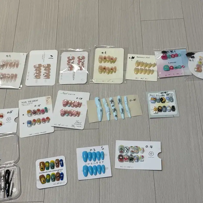 네일팁 판매 (개별) 일괄 구매시 할일