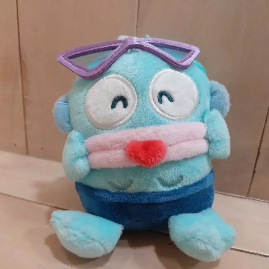 (새상품)산리오 한교동 썬구리 봉제인형 가방걸이 키링