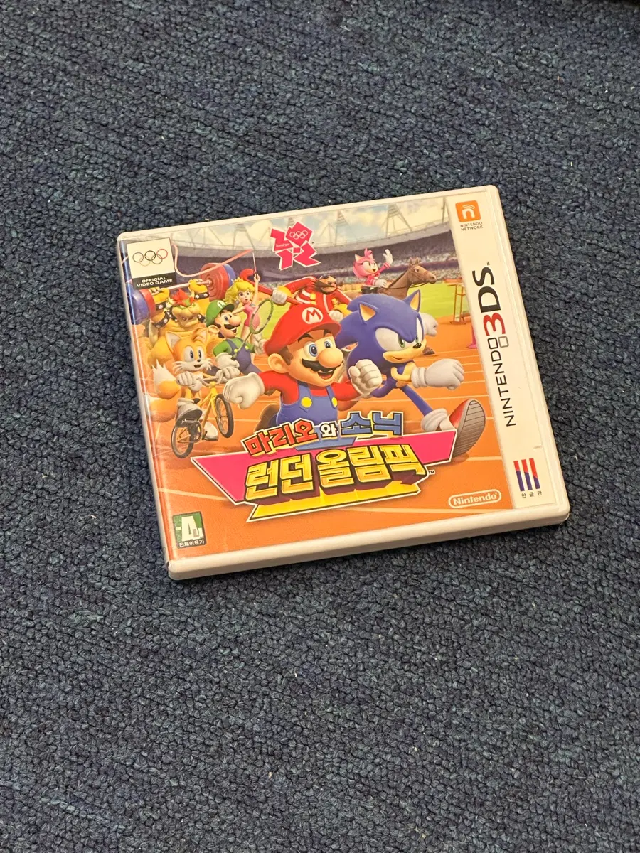 닌텐도 3DS 마리오와 소닉 런던올림픽 칩