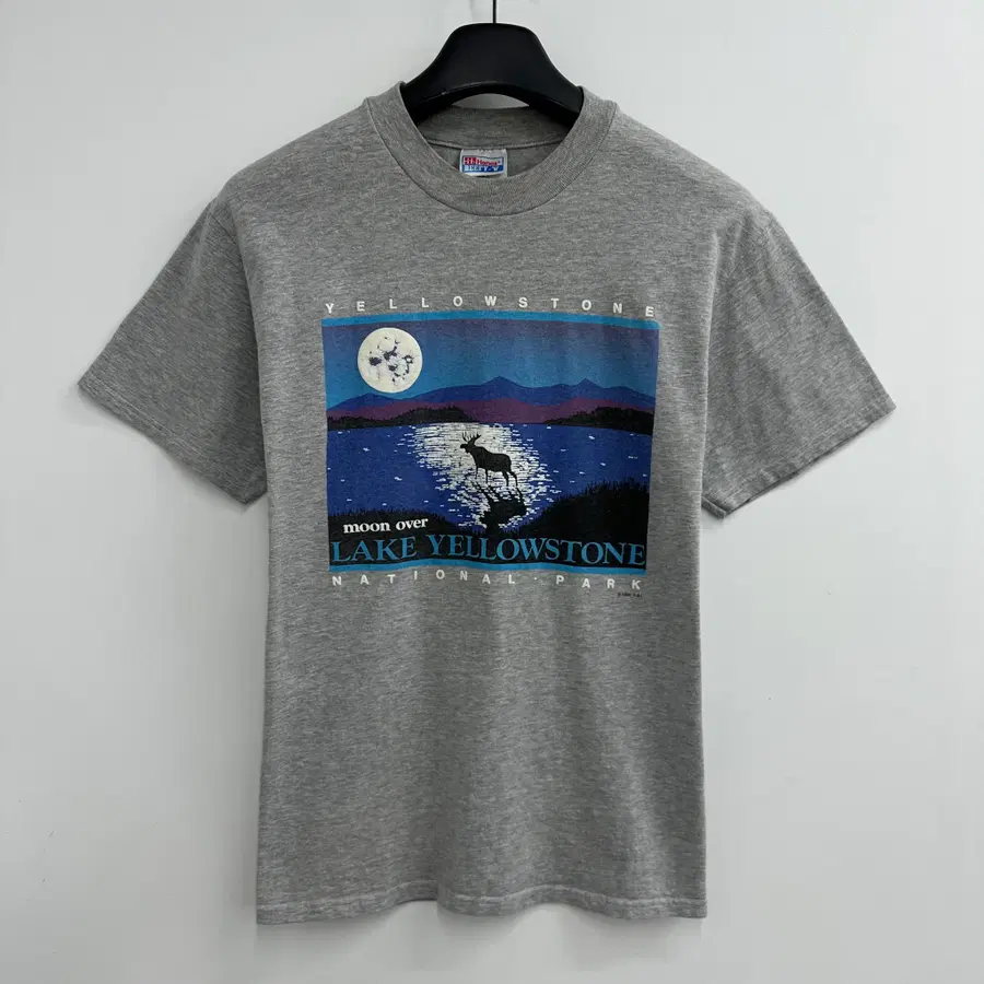 95 헤인즈 여자 그래픽 반팔 티셔츠