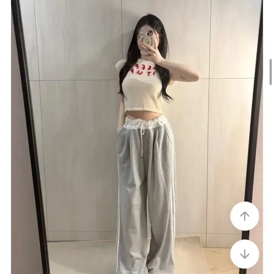 와이드 트레이닝 팬츠