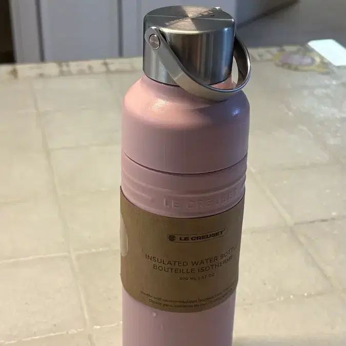 르크루제 온더고 보온보냉물병 텀블러 500ml 핑크