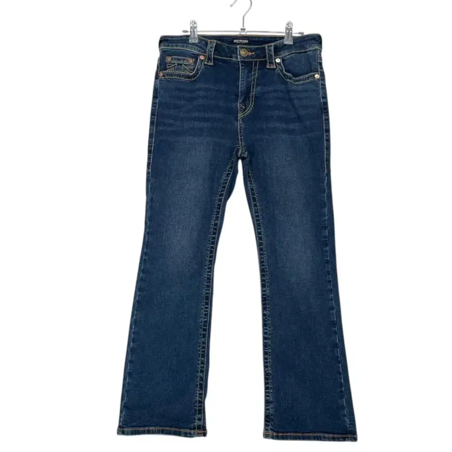 트루릴리전 True Religion 진청 세미 부츠컷 데님팬츠 30