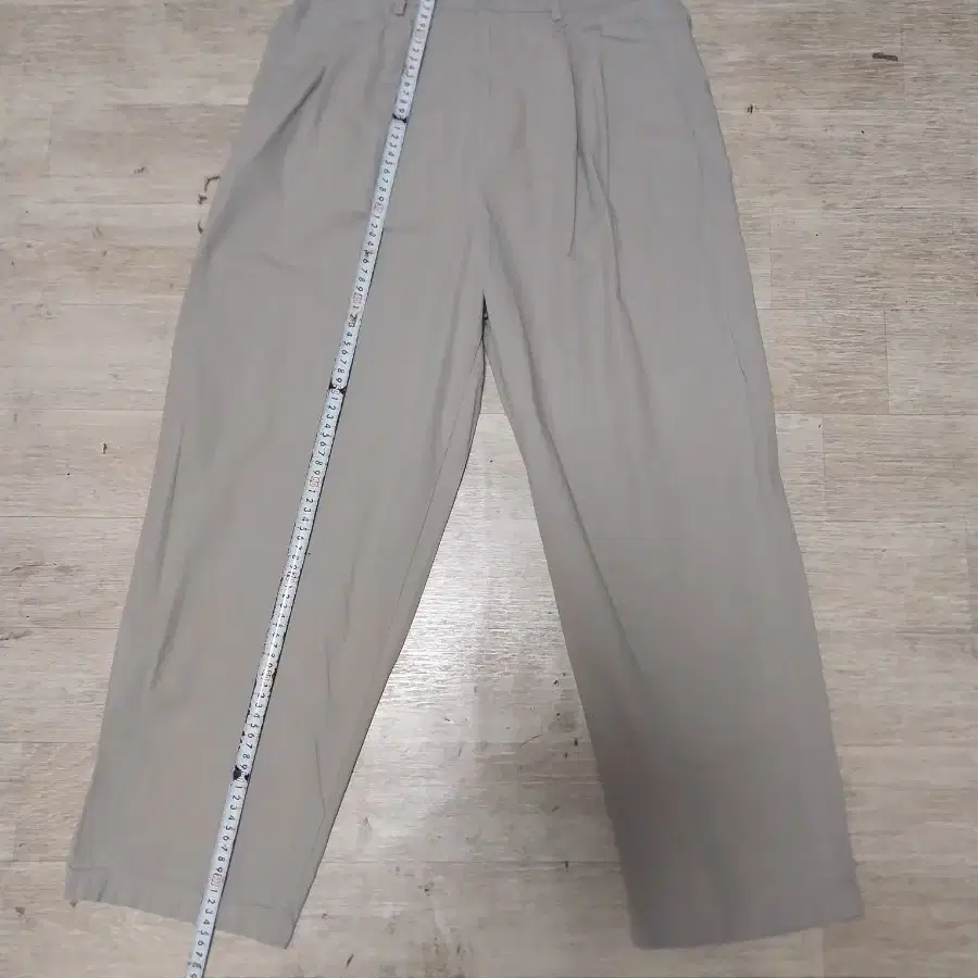 자라/32) 와이드 면바지