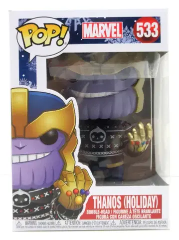 FUNKO POP! / MARVEL THANOS (HOLIDAY) 533