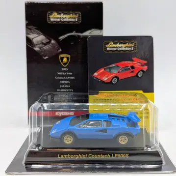 교쇼 1/64 람보르기니 미니카 컬렉션 2 Countach LP500S (블루)