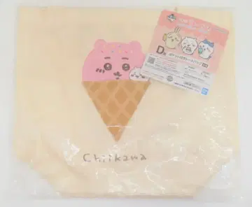 BANDAI SPIRITS 제일복권 치이카와 SWEETS SHOP D상 포켓 부착 토트백