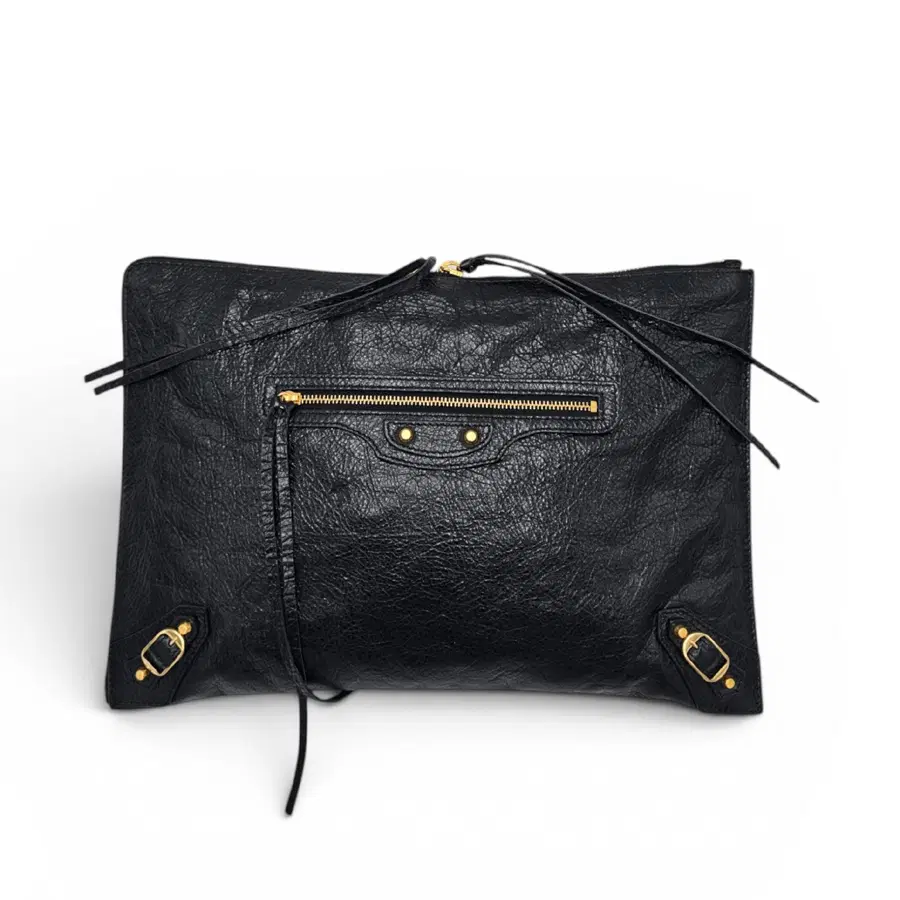 Balenciaga 발렌시아가 정품 여성 남성 가방 블랙가죽 모터백 슬림 클러치백 맨스백 세컨백 손가방 청라중고명품 25120