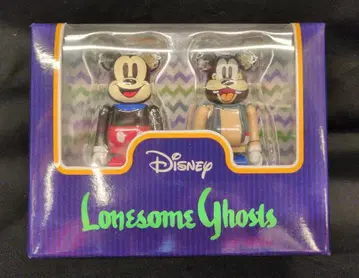메디콤 토이 BE@RBRICK 미키 마우스 & 구피 (Lonesome Ghosts Ver.) 2PCS SET