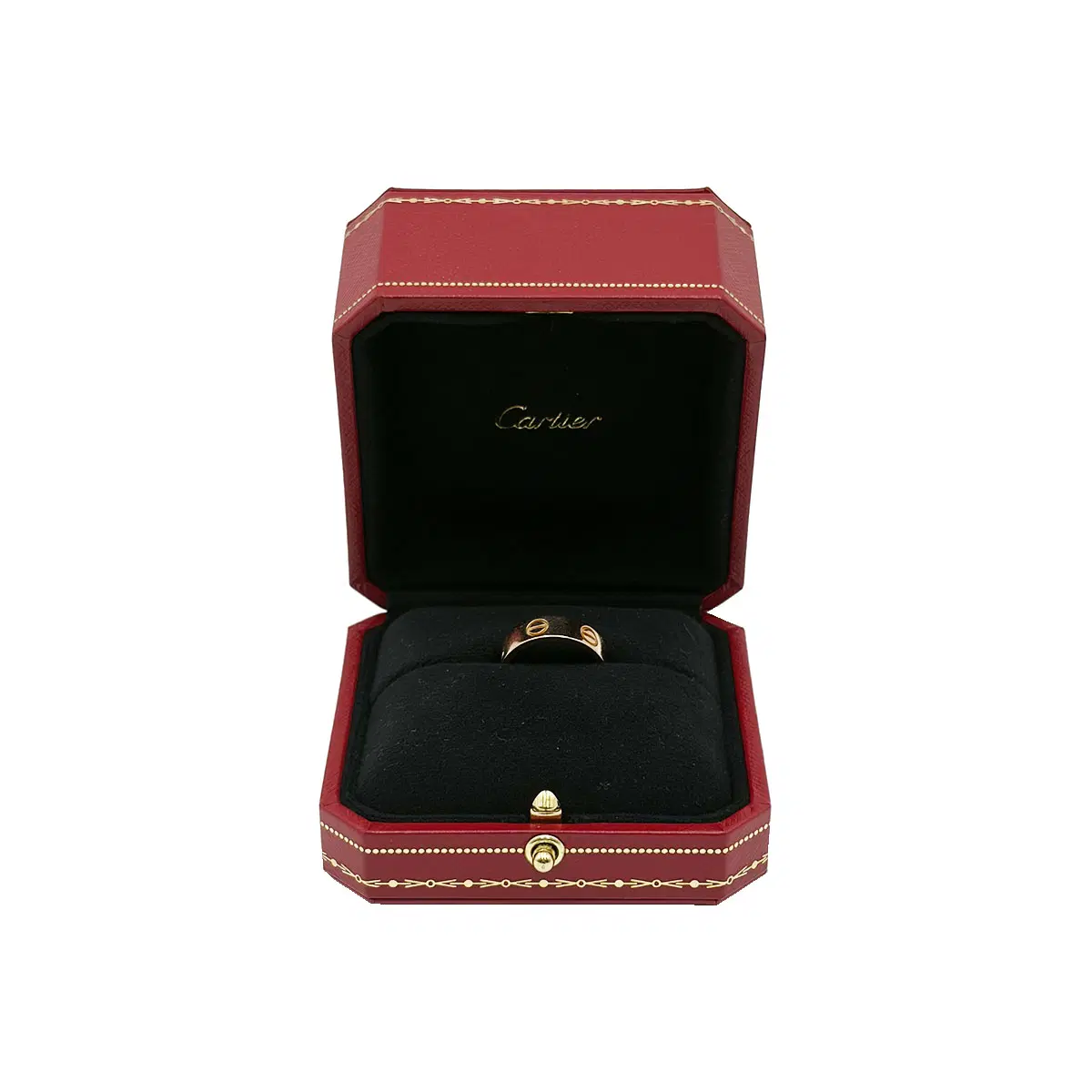까르띠에 Cartier 18K 핑크골드 5.5MM 러브링 클래식 반지 51호