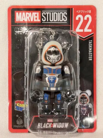 써니 사이드 업 HAPPY 복권 BE@RBRICK MARVEL STUDIO 베어브릭상 22.TASKMASTER 100%