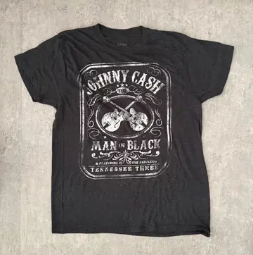 JOHNNY CASH 조니 캐시 밴딩 티셔츠 반팔티