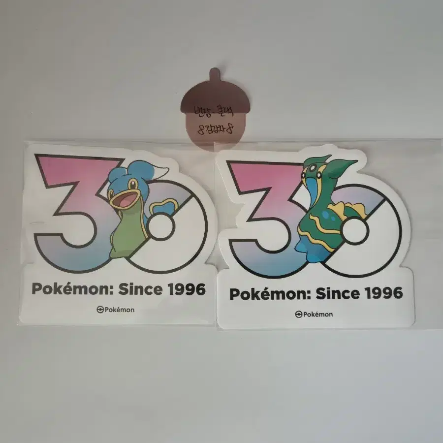 포켓몬 30주년 로고 스티커 깝질무 트리토돈 동쪽 4세대 신오