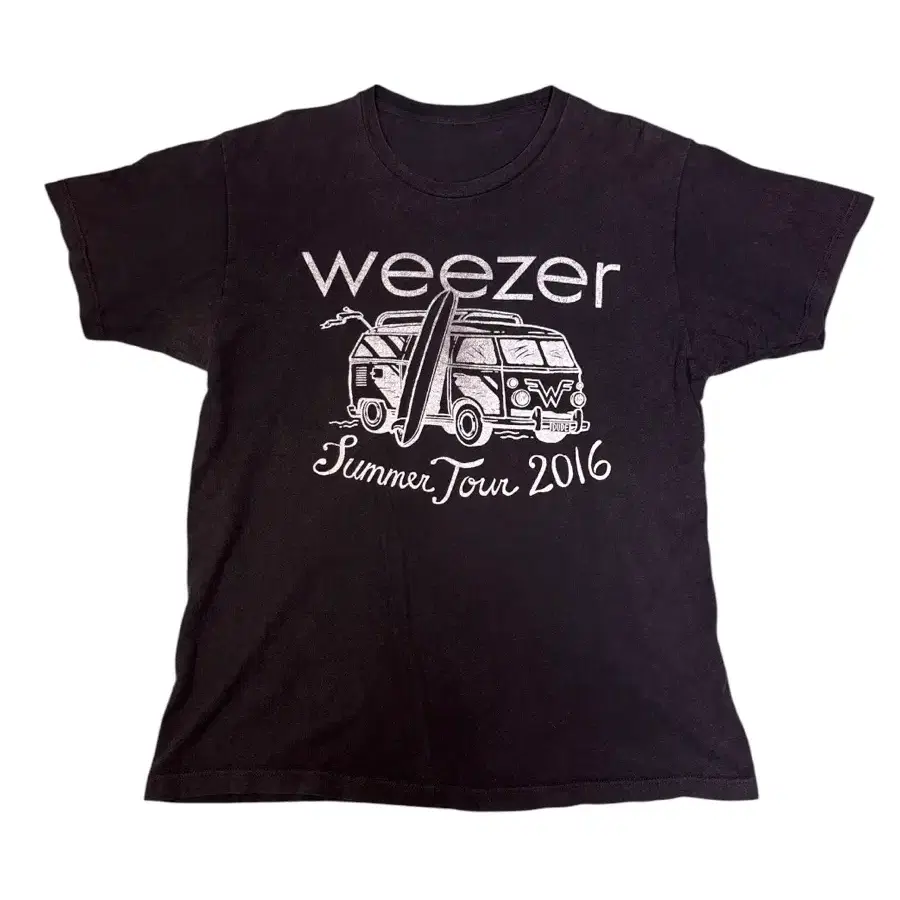 빈티지 위저 weezer summer tour 2016 밴드 투어티 L