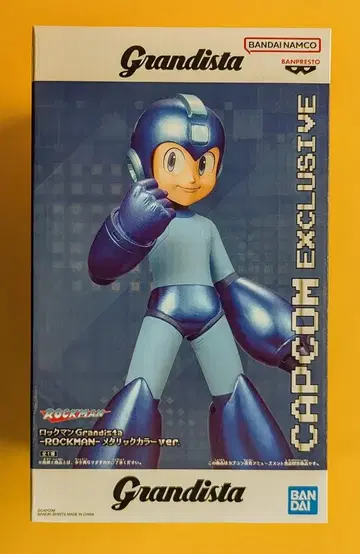 BANDAI SPIRITS Grandista 록맨 록맨 메탈릭 컬러 ver.