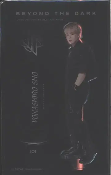 JO1 2023 BEYOND THE DARK 요나시로 쇼 아크릴 스탠드 블랙