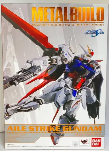 반다이 METAL BUILD 기동전사 건담 SEED 에일 스트라이크 건담