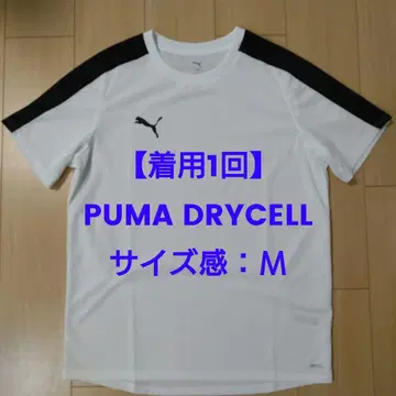 [착용 1회] PUMA DRYCELL 티셔츠 사이즈감: M 정가 4,950엔