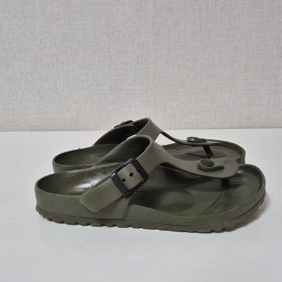 (225mm) 버켄스탁 지제 에바 카키 쪼리