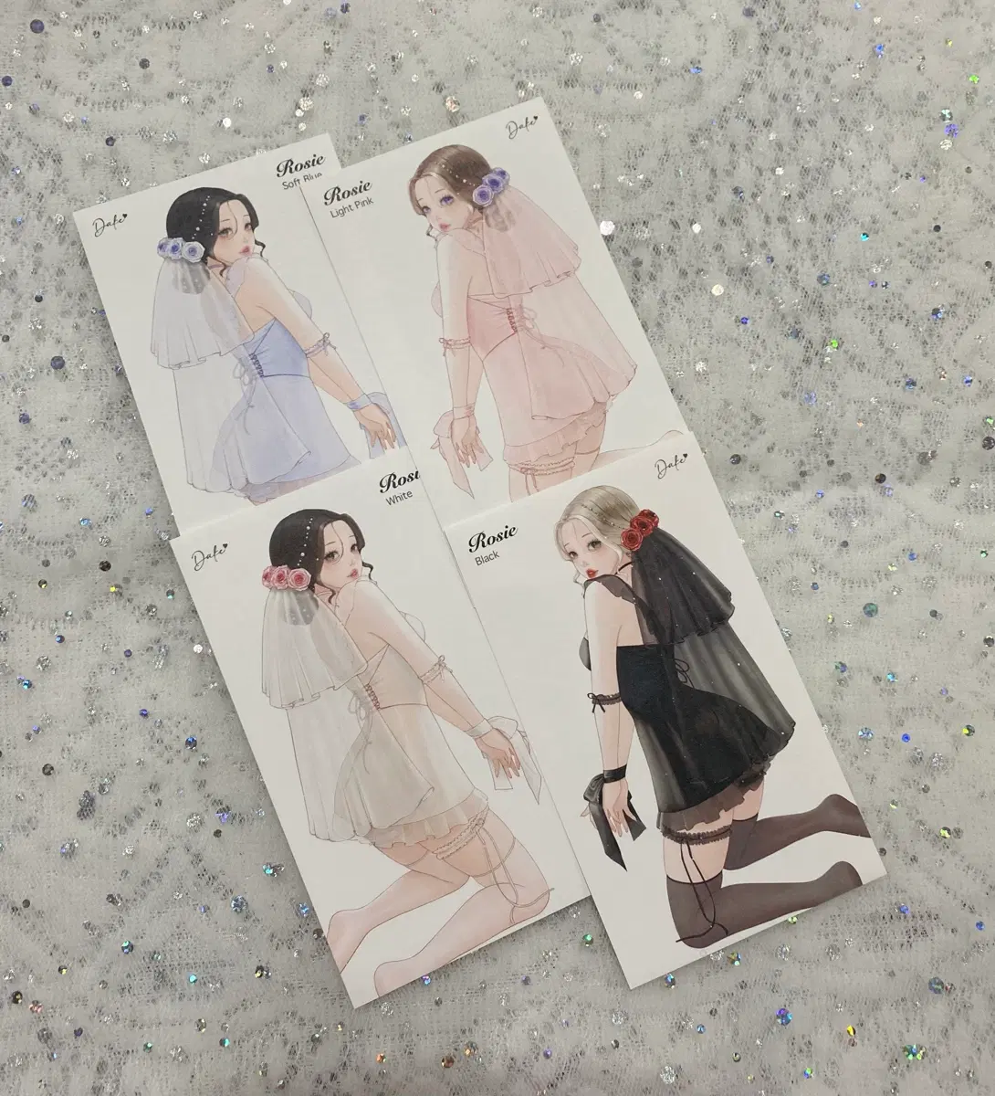 [인스] 닿케 인물 스티커 (로지)